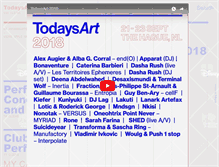 Tablet Screenshot of live09.todaysart.nl